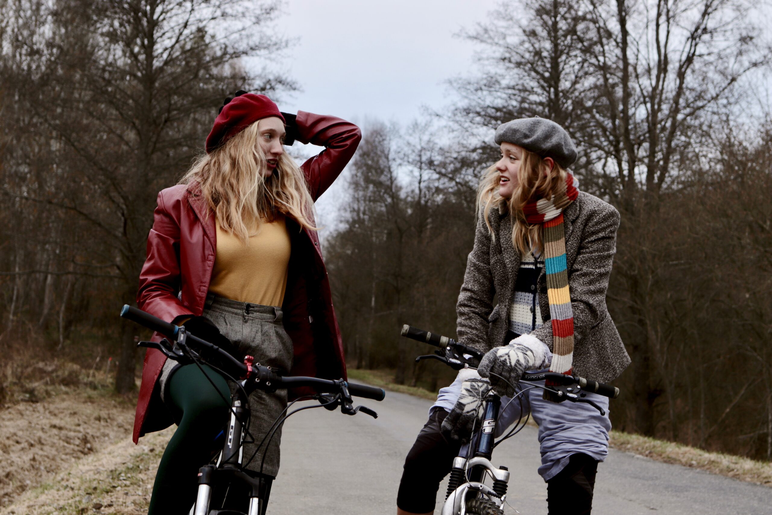 A frame from the French Song music video.
